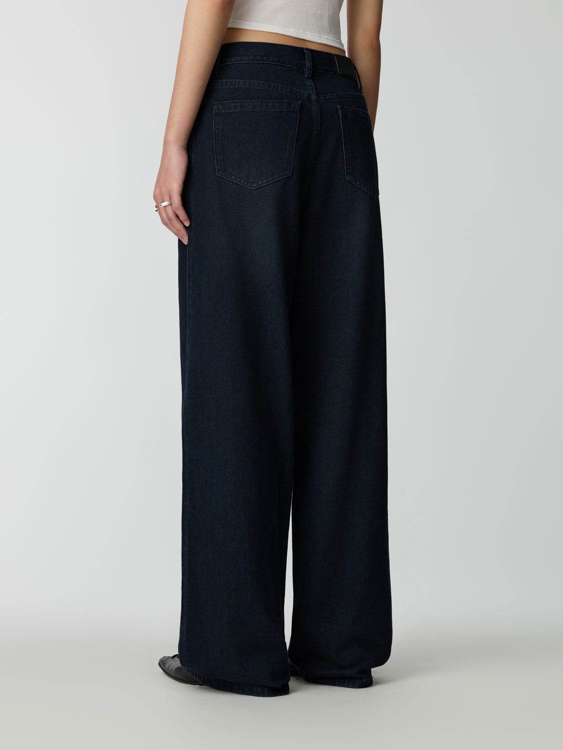 新品未使用Studio Doe Washed H-Shape Denim Studio Doe - Washed H-Shape Denim Pants | Studio Doe