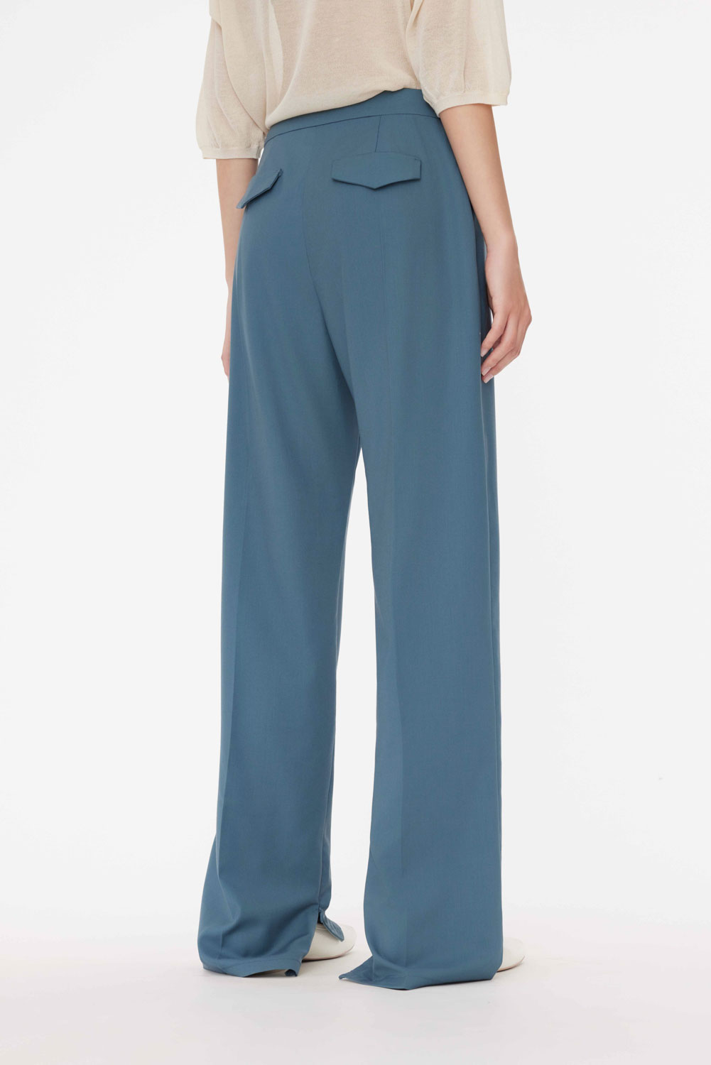 Zippered thin trousers | Studio Doe