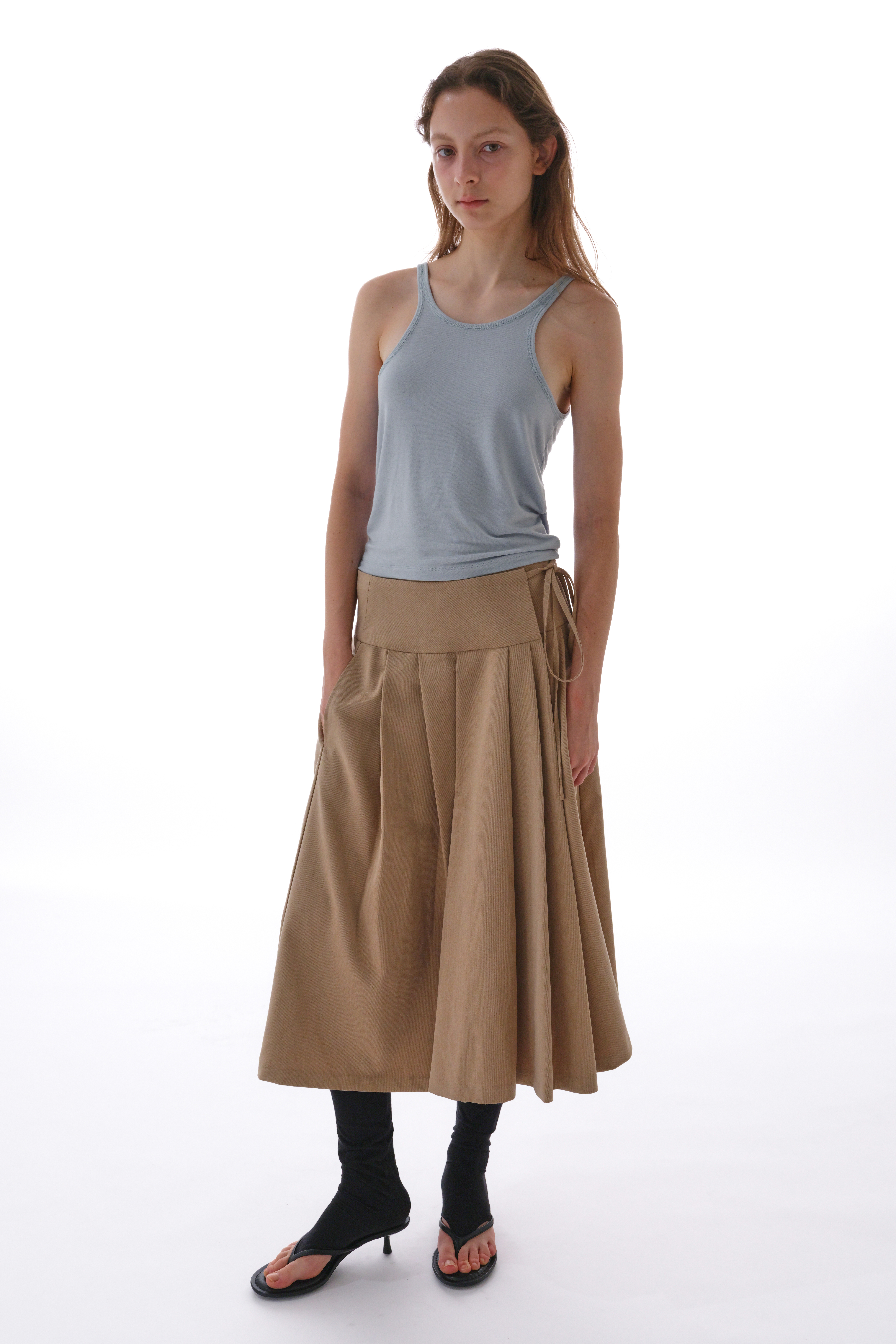 Irregular Pleated Skirt | Studio Doe