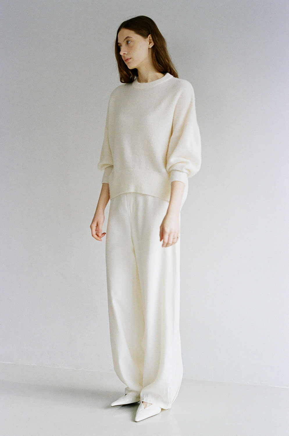 Matt Satin Easy Pants | Studio Doe