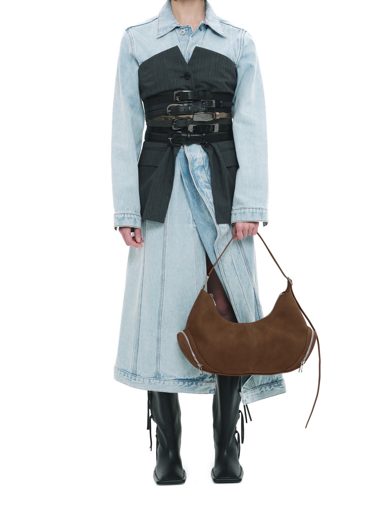 【OSOI】韓国人気新作★ CARGO HOBO LARGE OSOI】韓国人気新作☆ CARGO HOBO BAG (OSOI/ショルダーバッグ