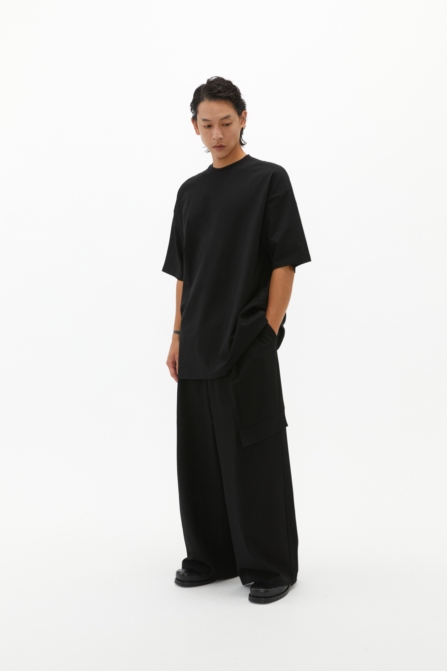 パンツ studio doe LowPocketWashedDenimPants S Patch Pocket Trouser | Studio Doe