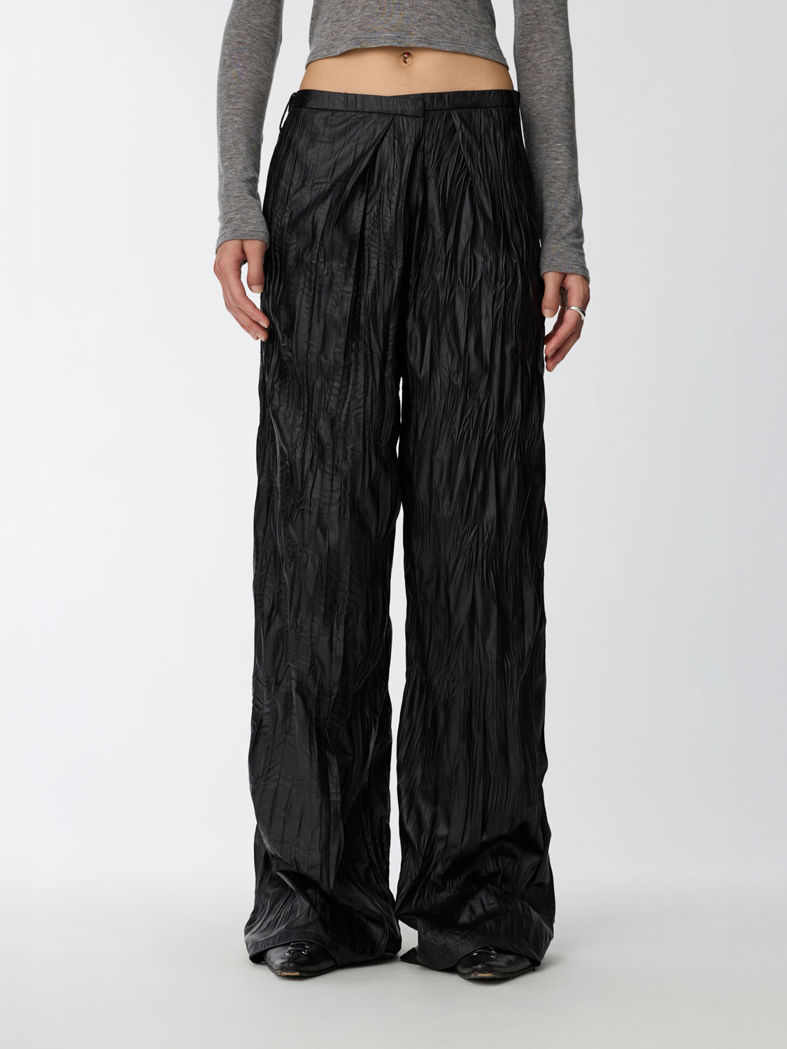 Washable Faux Leather Pants | Studio Doe