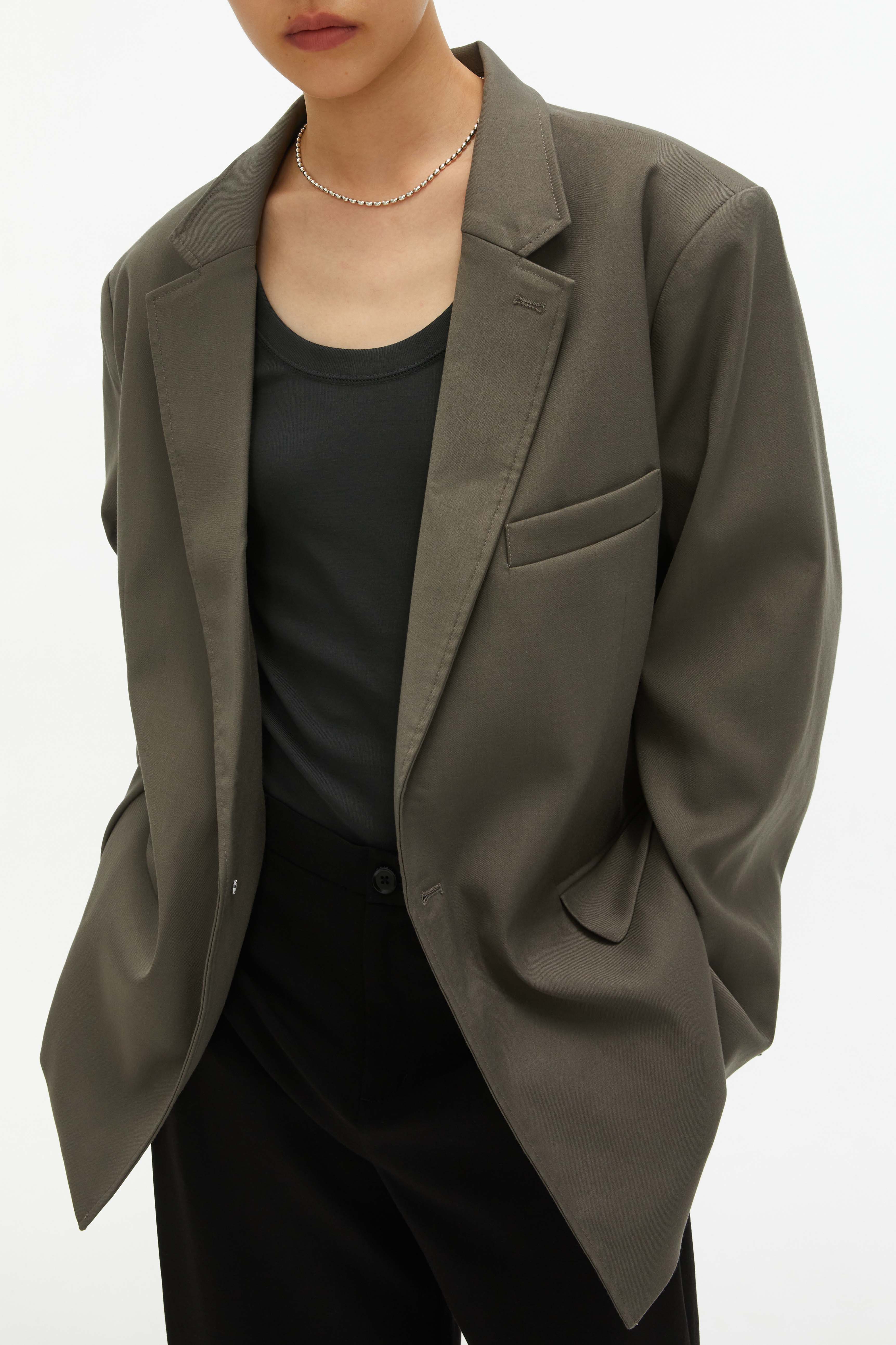 A*i様 Studio Doe Single-Breasted Wide Bla Studio Doe - CLASSIC Gender Free Single Breasted Blazer | Studio Doe