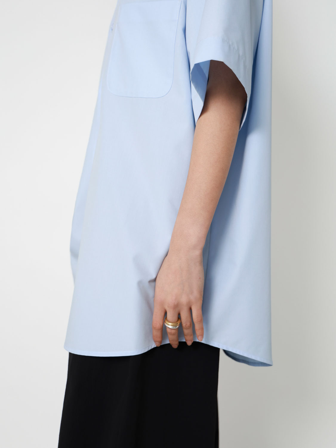 Gender Free Oversized Short Sleeve Shirt | Studio Doe