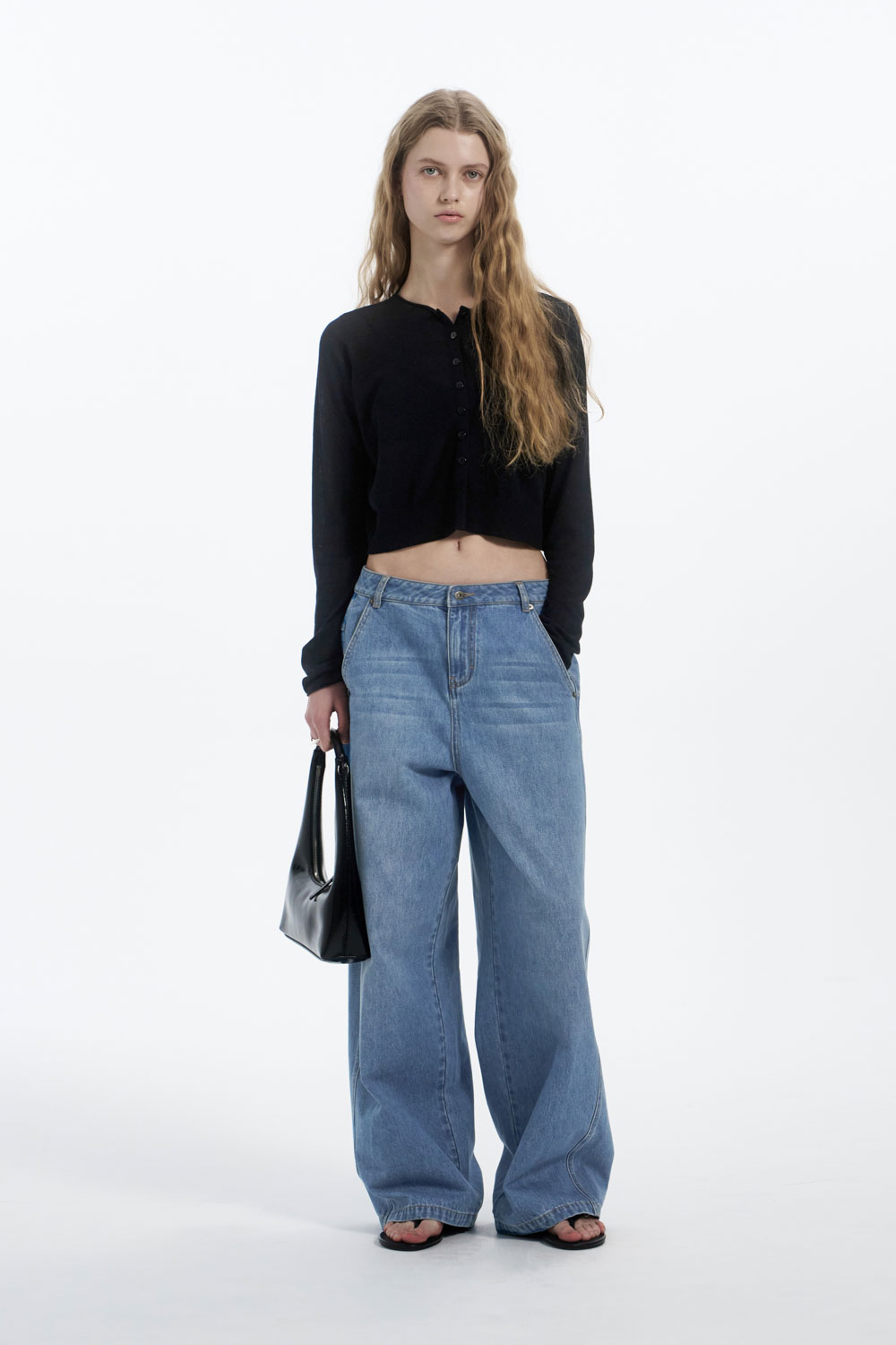 【tkts】StudioDoe LowPocket Washed Low Pocket低襠刷色丹寧褲| Studio Doe