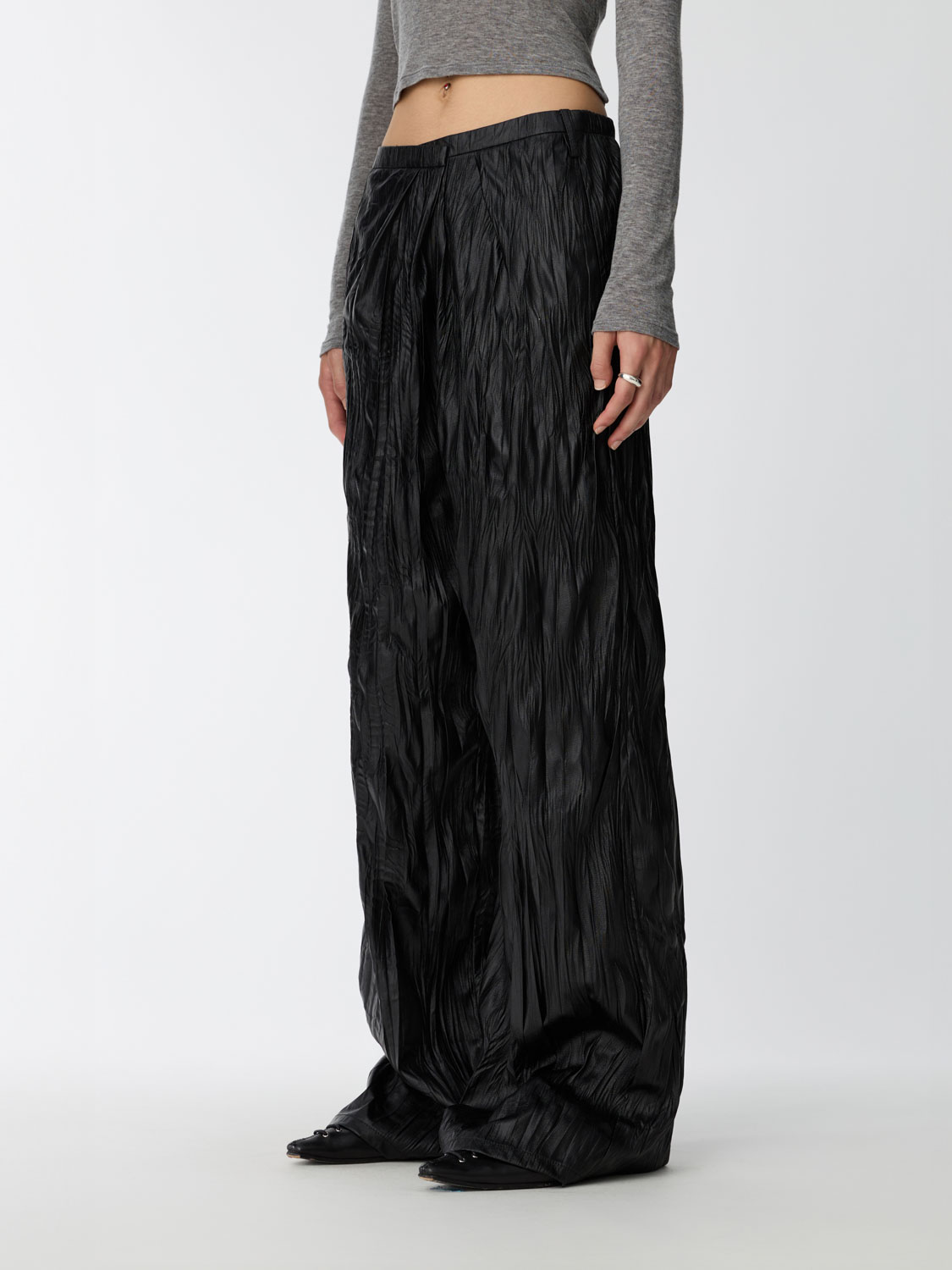Washable Faux Leather Pants | Studio Doe