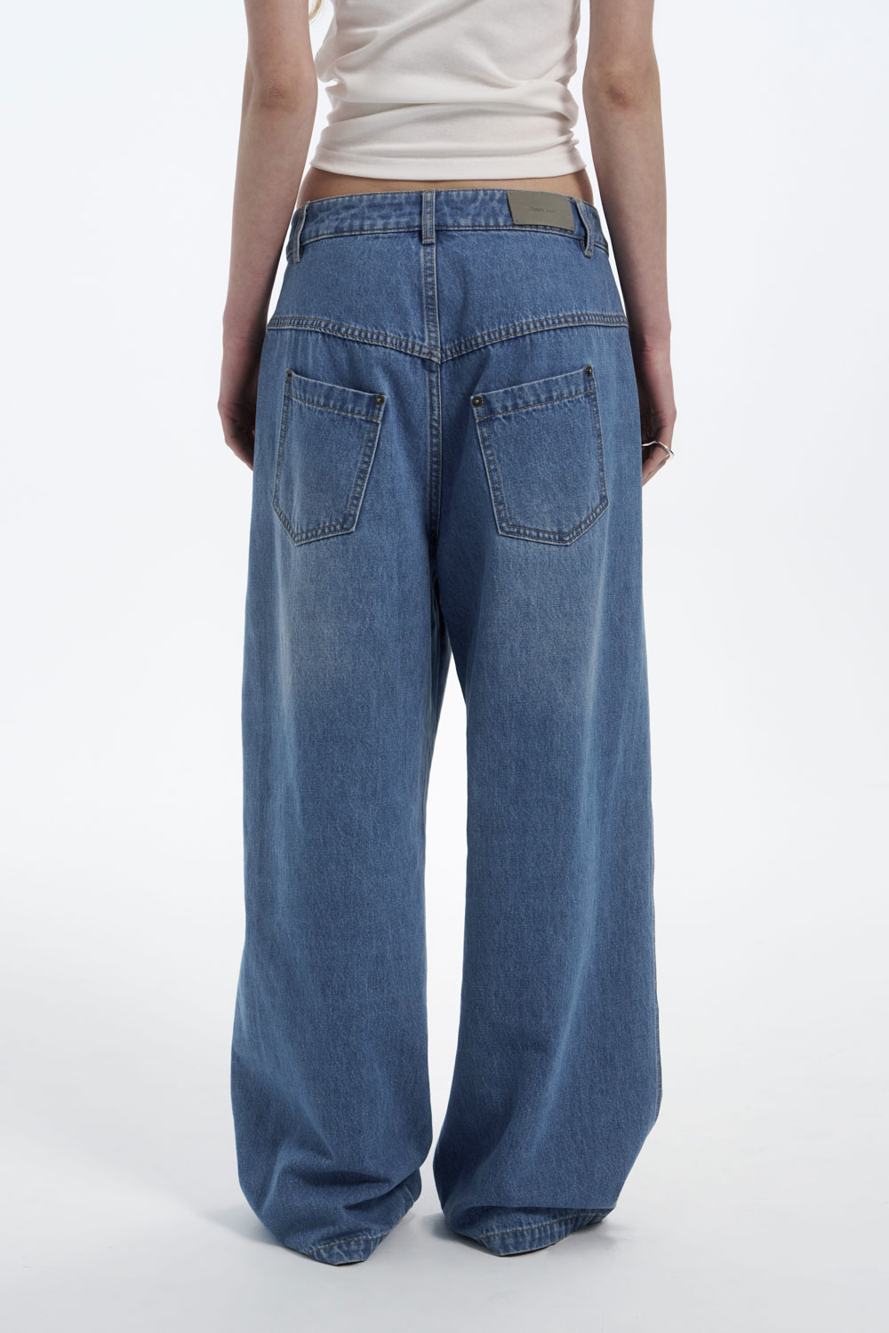 【tkts】StudioDoe LowPocket Washed Low Pocket低襠刷色丹寧褲| Studio Doe