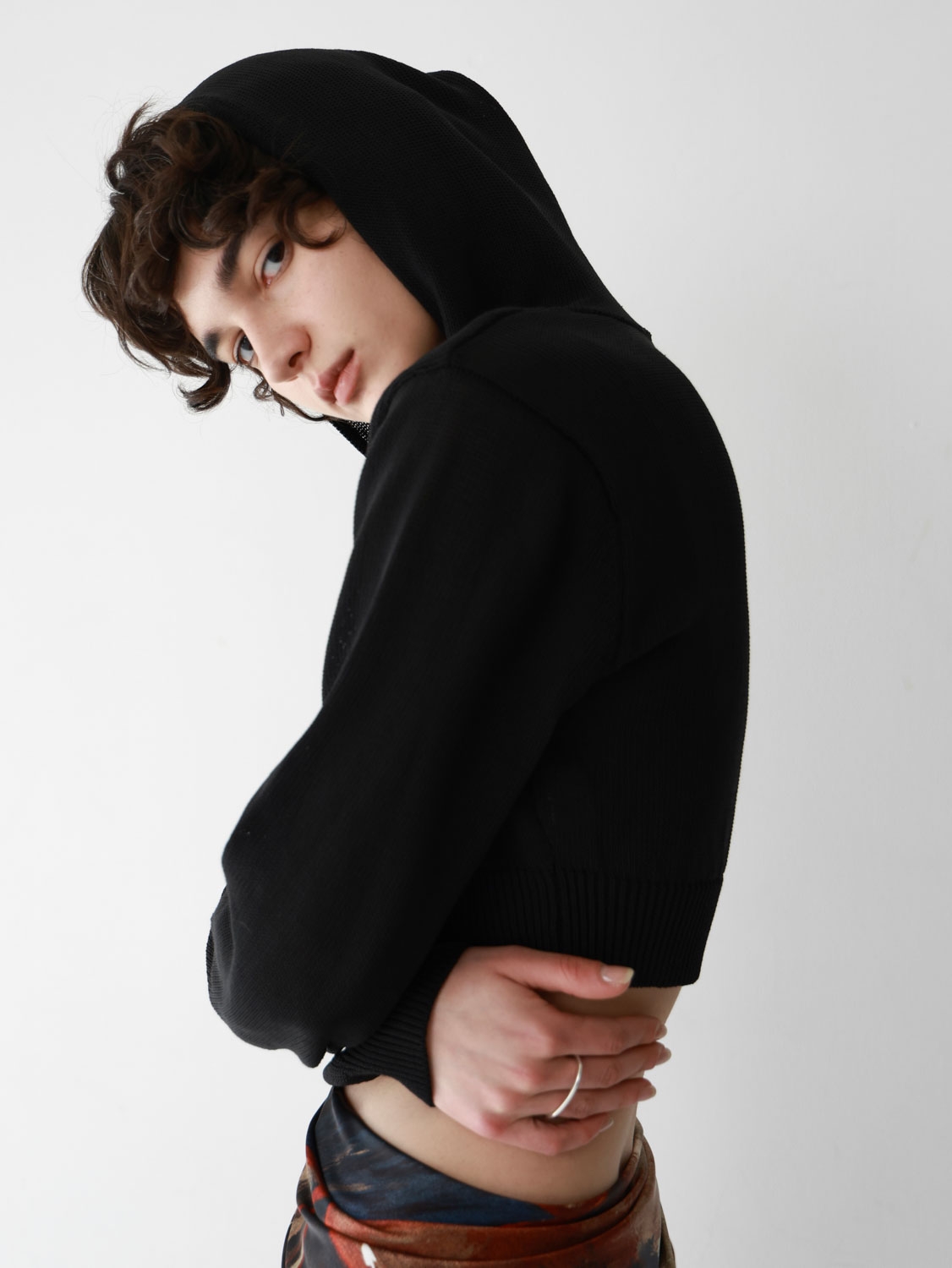 トップス Studio Doe Hooded Short Cardigan 61eYJOPEgDL._UY350_.jpg