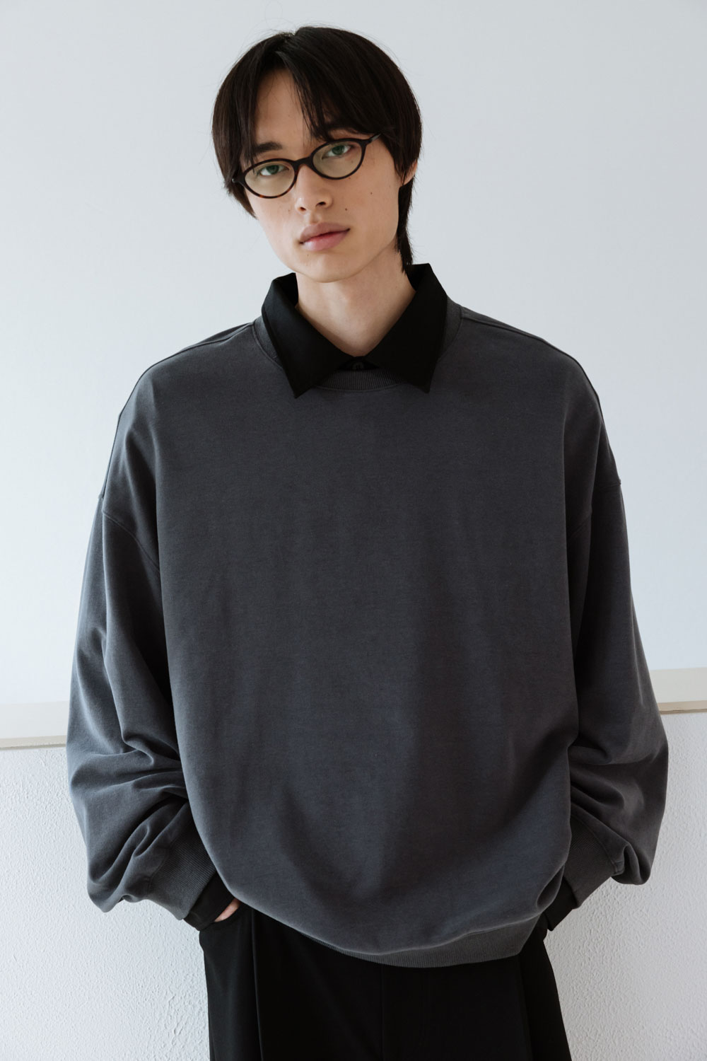 A*i様 Studio Doe Single-Breasted Wide Bla Acne Studios - Single-breasted jacket - Black