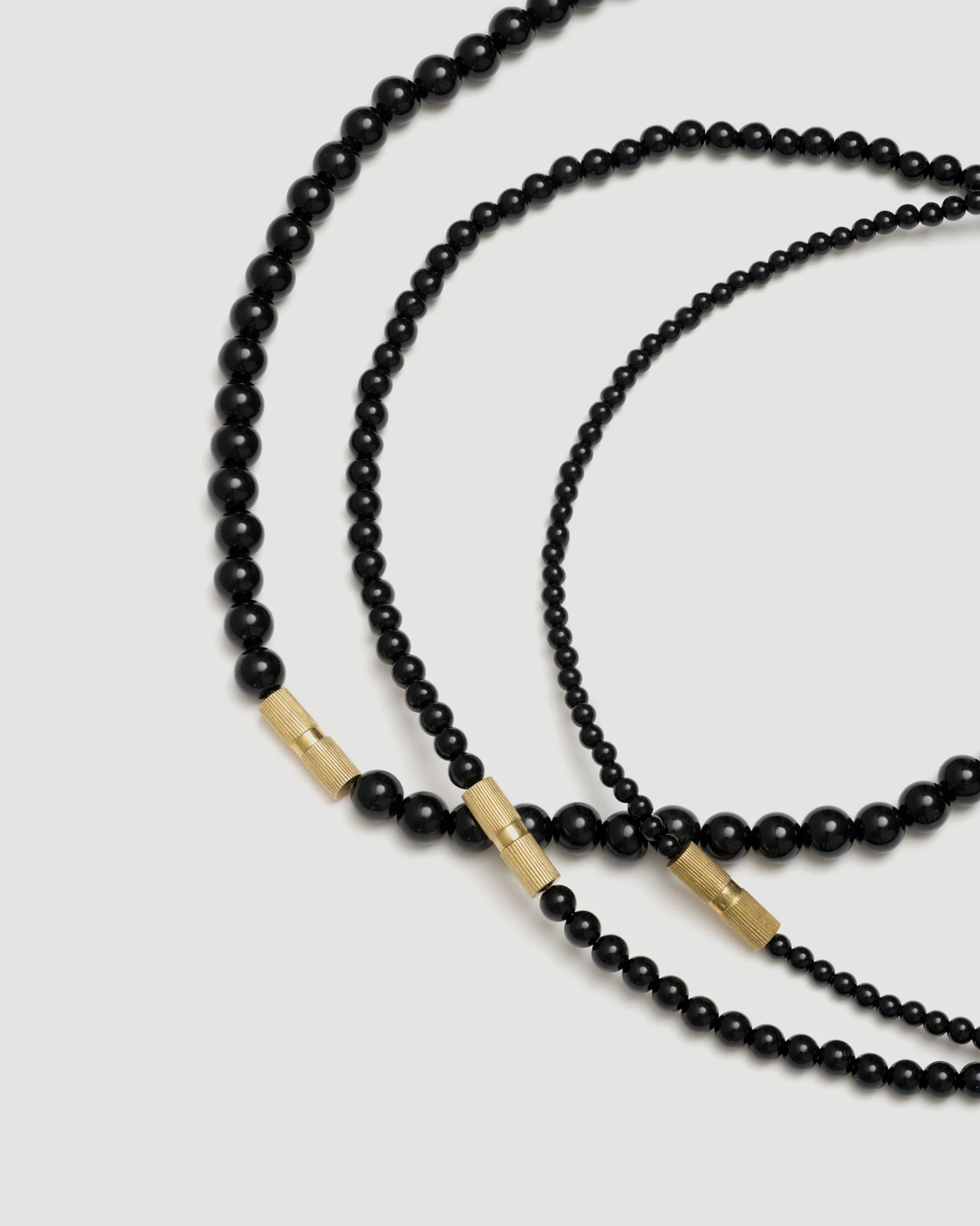 loro amulet Onyx necklace ネックレス 3ミリ40cm amulet Onxy neclace unisex｜LORO(ロロ)公式通販