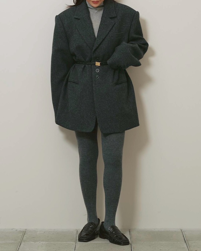 Wool100% Over Jacket | Studio Doe