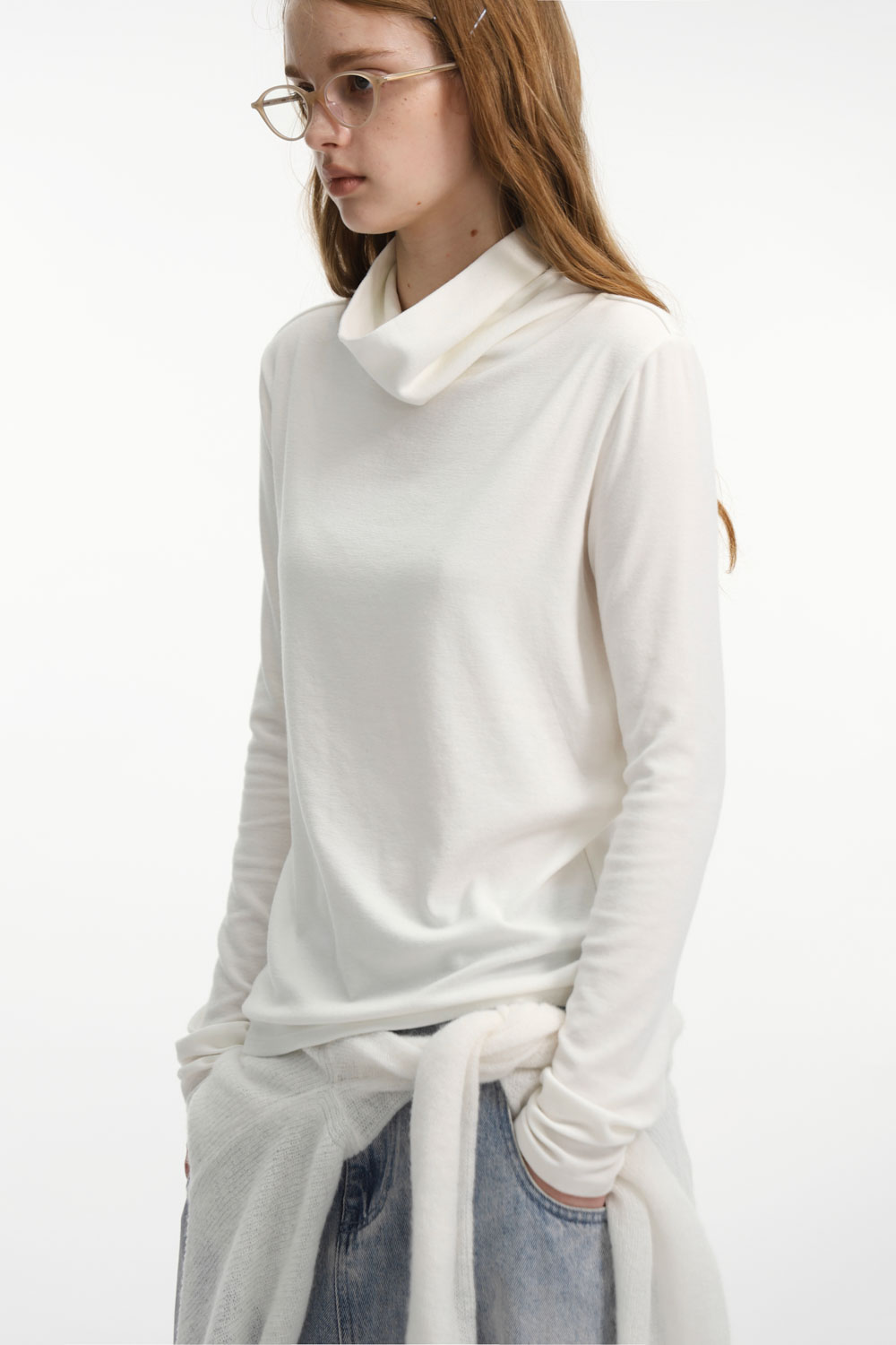 トップス StudioDoe Sloping Neck ShoulderShape Top Tank Tops | Studio Doe
