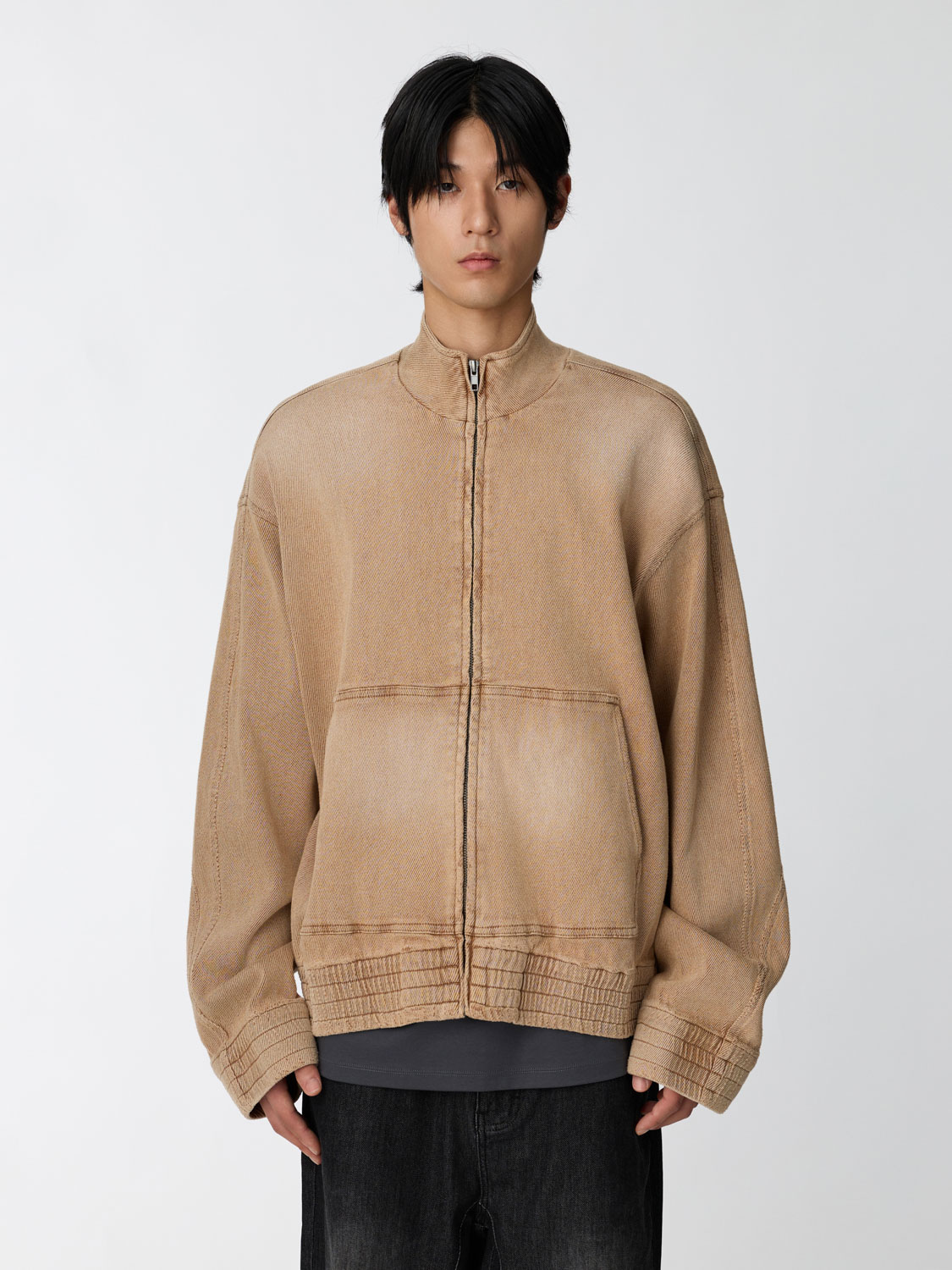 ジャケット・アウター studio doe gender free denim jacket Studio Doe - Gender Free 水洗針織丹寧夾克(男) | Studio Doe