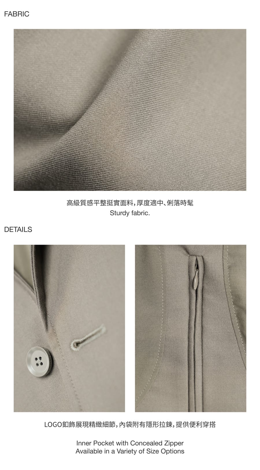 A*i様 Studio Doe Single-Breasted Wide Bla If Only Studio Stretch