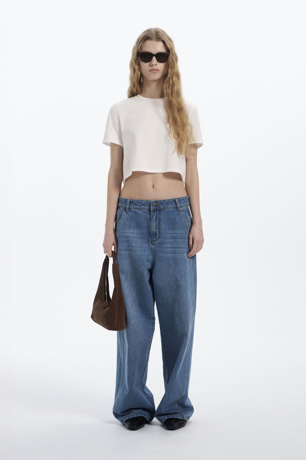 【tkts】StudioDoe LowPocket Washed Low Pocket低襠刷色丹寧褲| Studio Doe