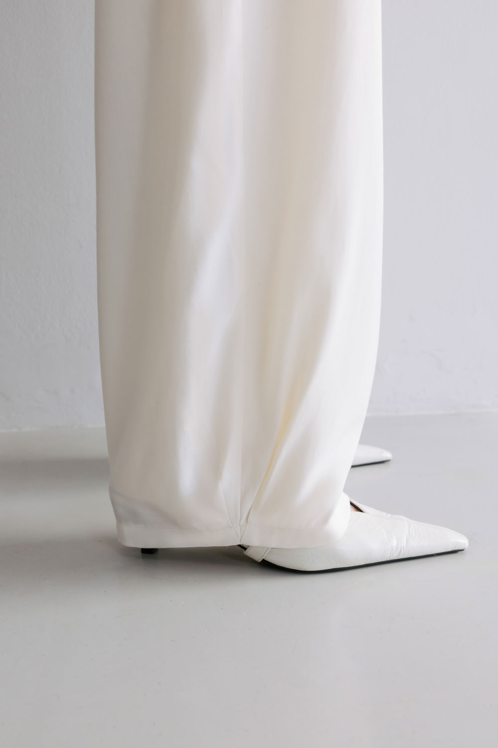 Matt Satin Easy Pants | Studio Doe