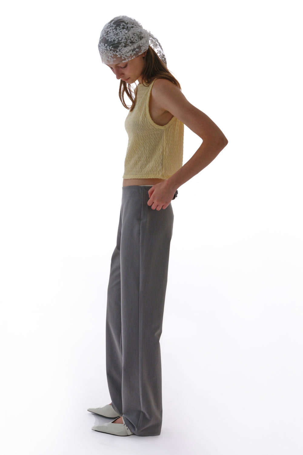 Doe Gal【STUDIO DOE】バニーリボン・テーパードパンツ Studio Doe - 抗皺西料Bunny Pants | Studio Doe
