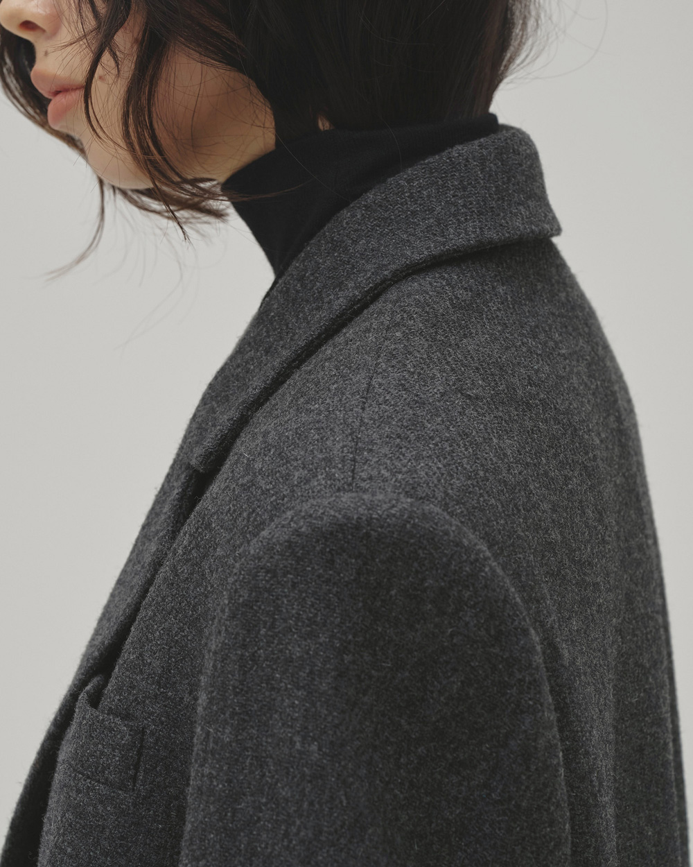 Wool100% Over Jacket | Studio Doe