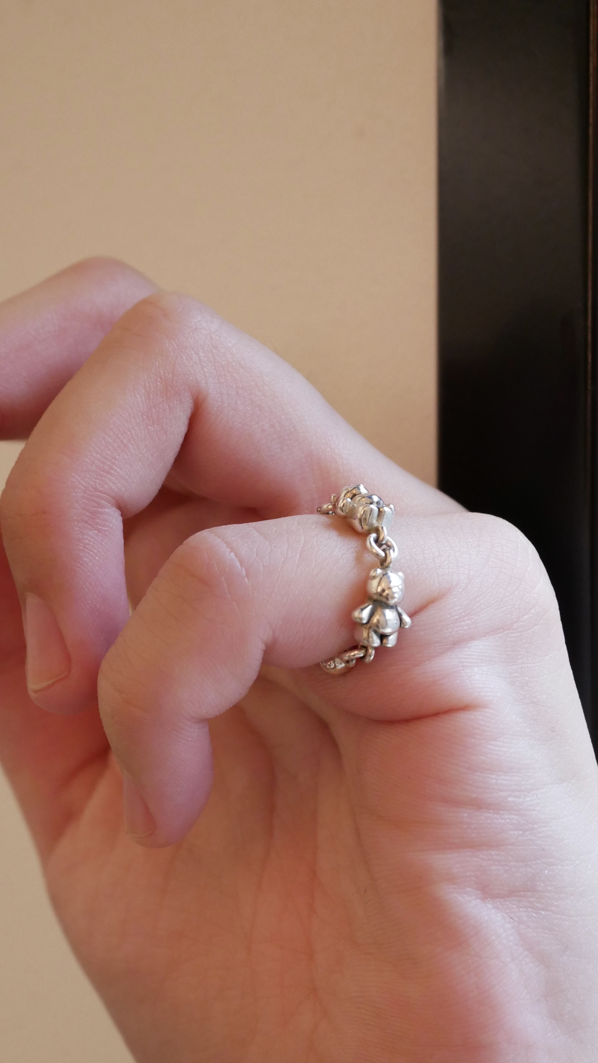 bear chain ring (S) | Studio Doe