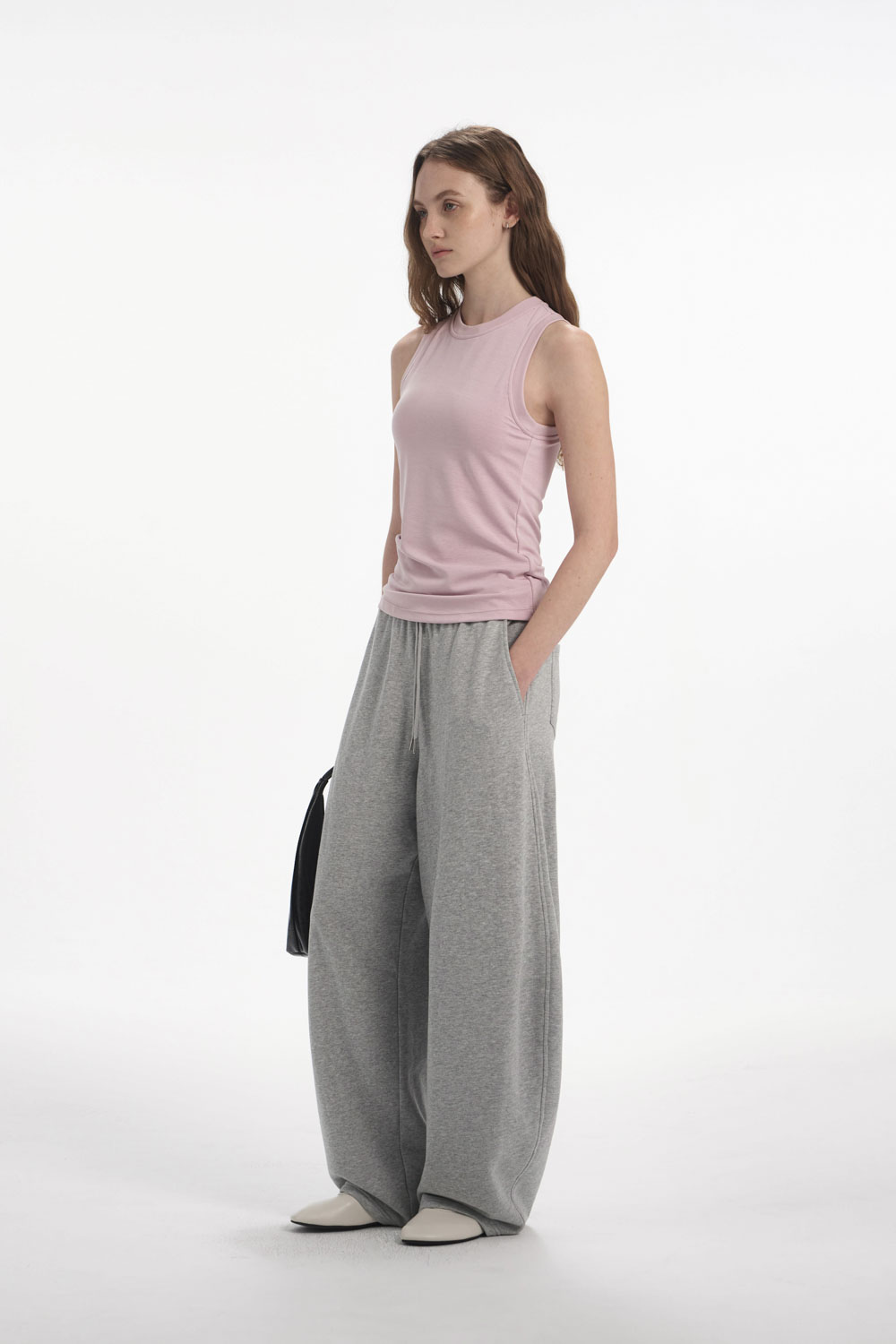 Cocoon Sweatpants with Folded Waist | Studio Doe