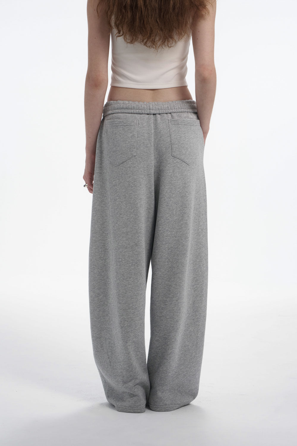 Cocoon Sweatpants with Folded Waist | Studio Doe