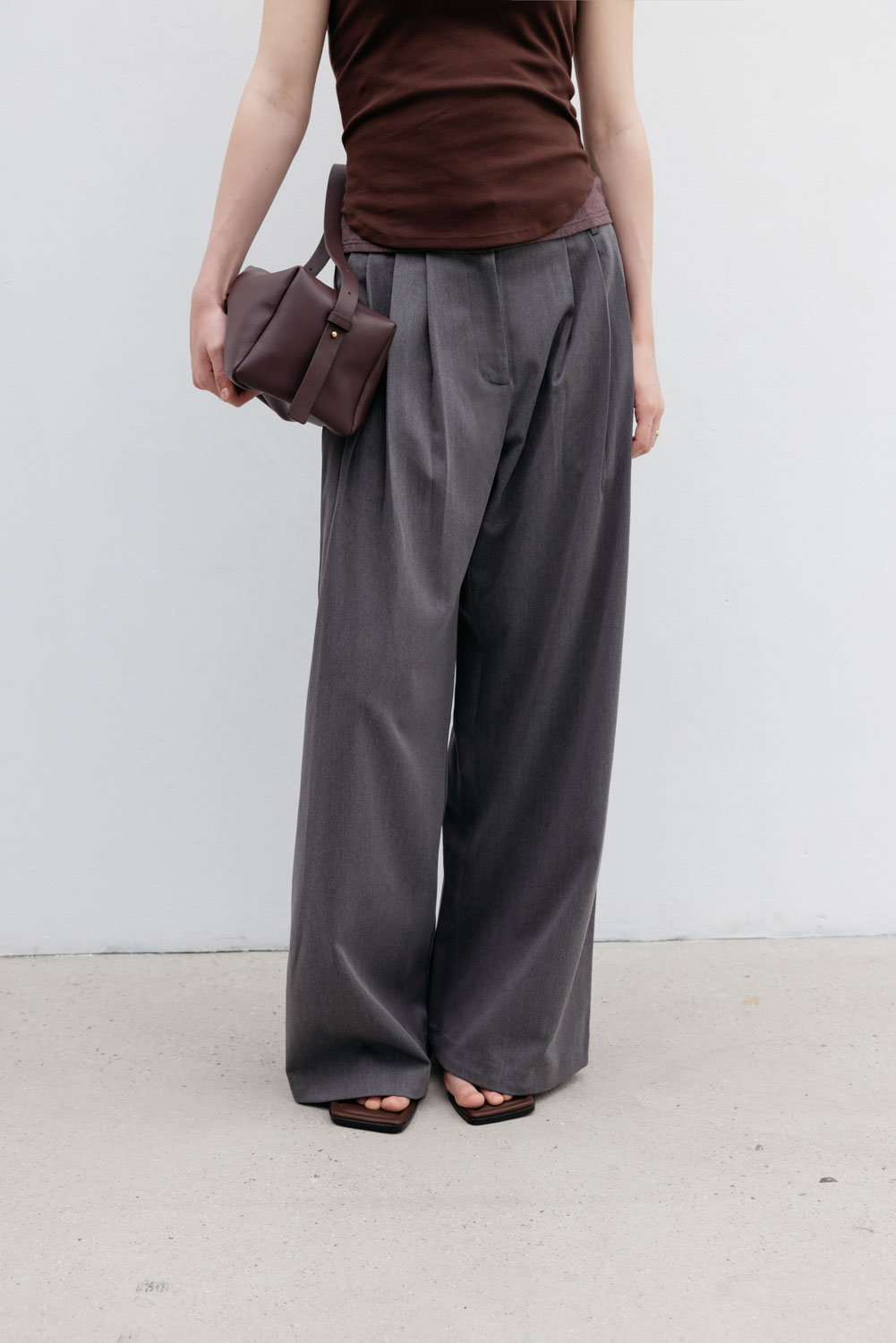 Studio Doe - Three-tuck Wide Pants | Studio Doe